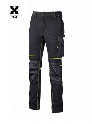 U-Power Pantaloni Atom Black Carbon PE145BC U-Power Pantaloni Atom Black Carbon PE145BC