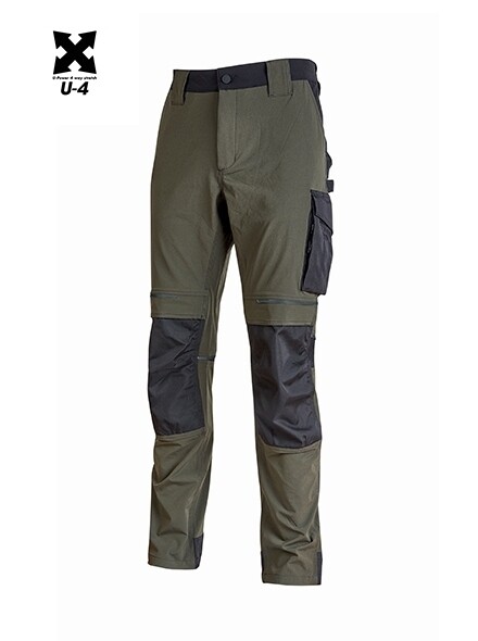 U-Power Pantaloni Atom ASPHALT GREY - PE145AG, COLORE: code PE145AG col. ASPHALT GREY