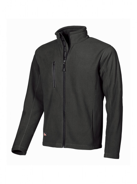 U-POWER GIACCA da LAVORO con PILE e ZIP INTERA modello WARM – EY040BC – Colore BLACK CARBON