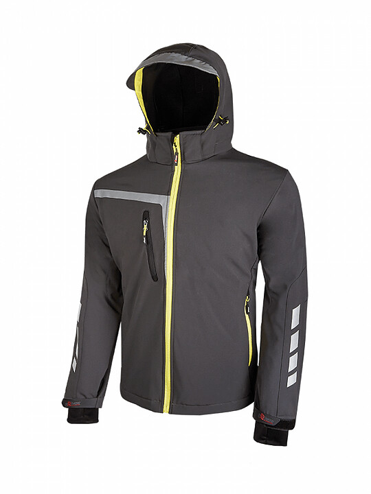 U-POWER - Giacca Soft Shell Modello QUICK ASPHALT GREY PE114AG U-POWER - Giacca Soft Shell Modello QUICK ASPHALT GREY PE114AG