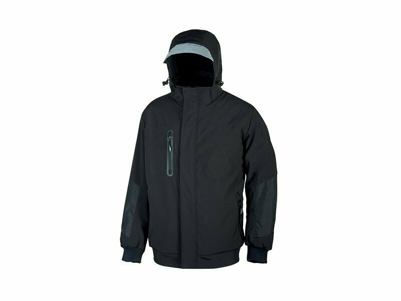 U-POWER - PE113BC - BLAZE BLACK CARBON Giacca da lavoro in tessuto Softshell U-POWER - PE113BC - BLAZE BLACK CARBON Giacca da lavoro in tessuto Softshell