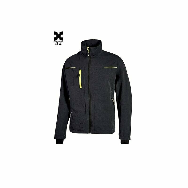 Abbigliamento da lavoro U-Power Giacca col. BLACK CARBON - PLUTON PE178BC Abbigliamento da lavoro U-Power Giacca col. BLACK CARBON - PLUTON PE178BC