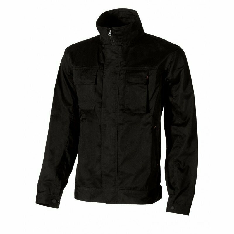 Giacca dotata di 2 tasche su petto FOX black carbon ST067BC Giacca dotata di 2 tasche su petto FOX black carbon ST067BC