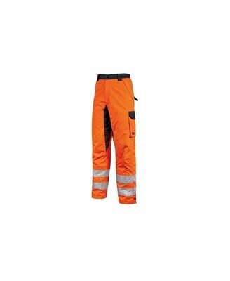 U-POWER SUBU ORANGE FLUO Pantalone in tessuto impermeabile - HL171OF