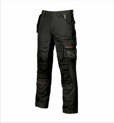 U-Power Pantaloni Race Black Carbon SY001BC U-Power Pantaloni Race Black Carbon SY001BC