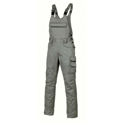 Abbigliamento da lavoro U-Power Salopette JOKE colore STONE GREY - HY020SG Abbigliamento da lavoro U-Power Salopette JOKE colore STONE GREY - HY020SG