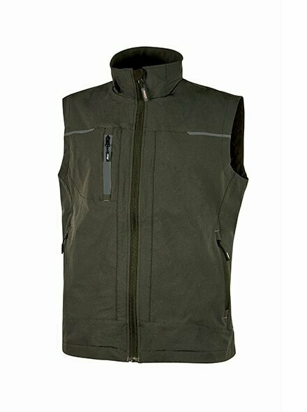 GILET SATURN DARK GREEN PE181DG
