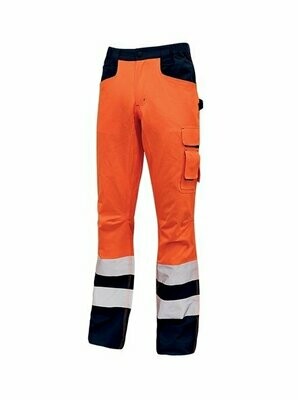Pantalone invernale U-POWER alta visibilità ORANGE FLUO light - HL155OF Pantalone invernale U-POWER alta visibilità ORANGE FLUO light - HL155OF