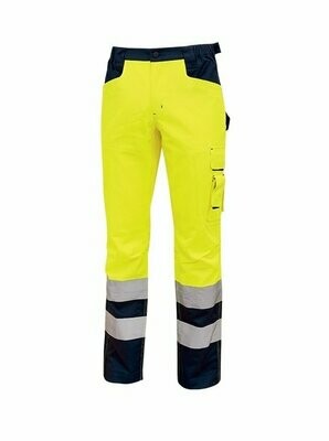 Pantalone invernale U-POWER alta visibilità YELLOW FLUO light - HL155YF Pantalone invernale U-POWER alta visibilità YELLOW FLUO light - HL155YF