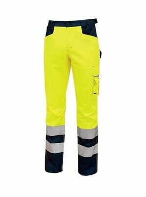 Pantalone invernale U-POWER alta visibilità YELLOW FLUO Beacon - HL156YF Pantalone invernale U-POWER alta visibilità YELLOW FLUO Beacon - HL156YF