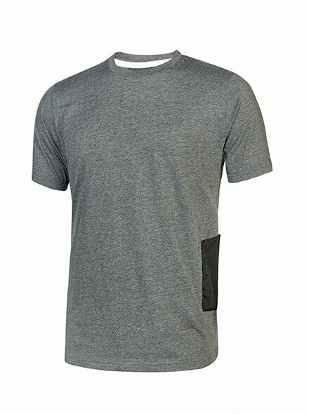 Magliette a maniche corte U-Power GREY METEORITE - ROAD - EY138GM