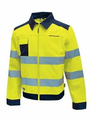 Giacca Modello GLARE - Abbigliamento da lavoro YELLOW FLUO U Power - HL151YF Giacca Modello GLARE - Abbigliamento da lavoro YELLOW FLUO U Power - HL151YF