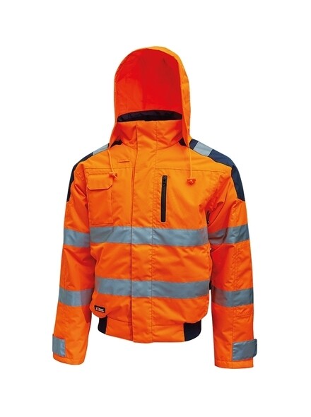U-POWER Bomber Best - ORANGE FLUO - HL160OF U-POWER Bomber Best - ORANGE FLUO - HL160OF