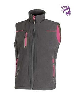 GILET UNIVERSE GREY FUCSIA U-POWER - FU188GF GILET UNIVERSE GREY FUCSIA U-POWER - FU188GF