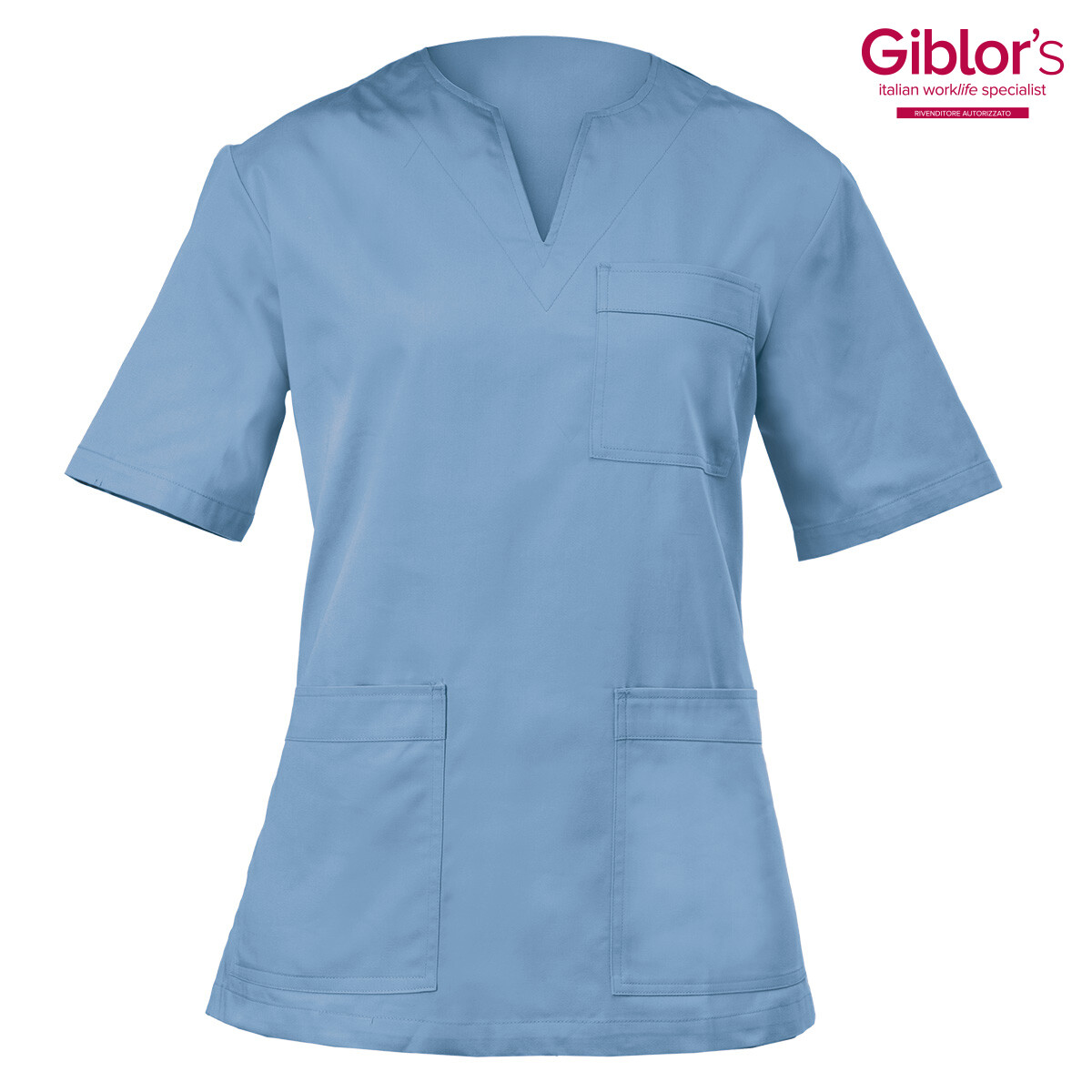 CASACCA GIBLOR'S MARGHERITA COLORATO ART. 10M2062C, COLORE: AZZURRO