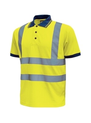 U-POWER POLO FOG ORANGE FLUO HL166YF U-POWER POLO FOG ORANGE FLUO HL166YF