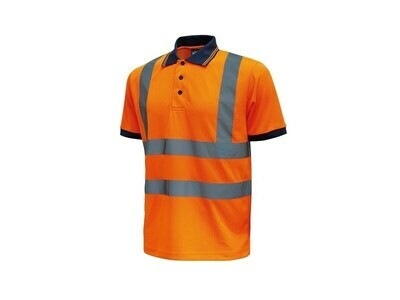 U-POWER POLO FOG ORANGE FLUO HL166OF U-POWER POLO FOG ORANGE FLUO HL166OF