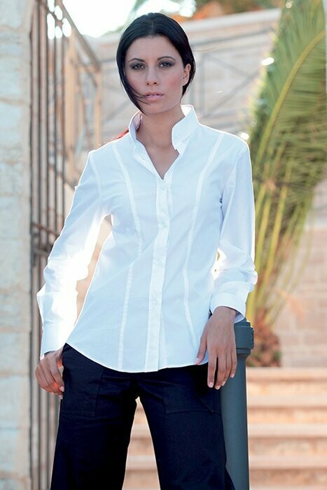 Camicia donna Collo Coreano - L339