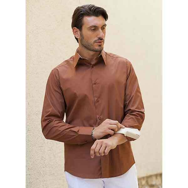 Camicia elasticizzata manica lunga - L311