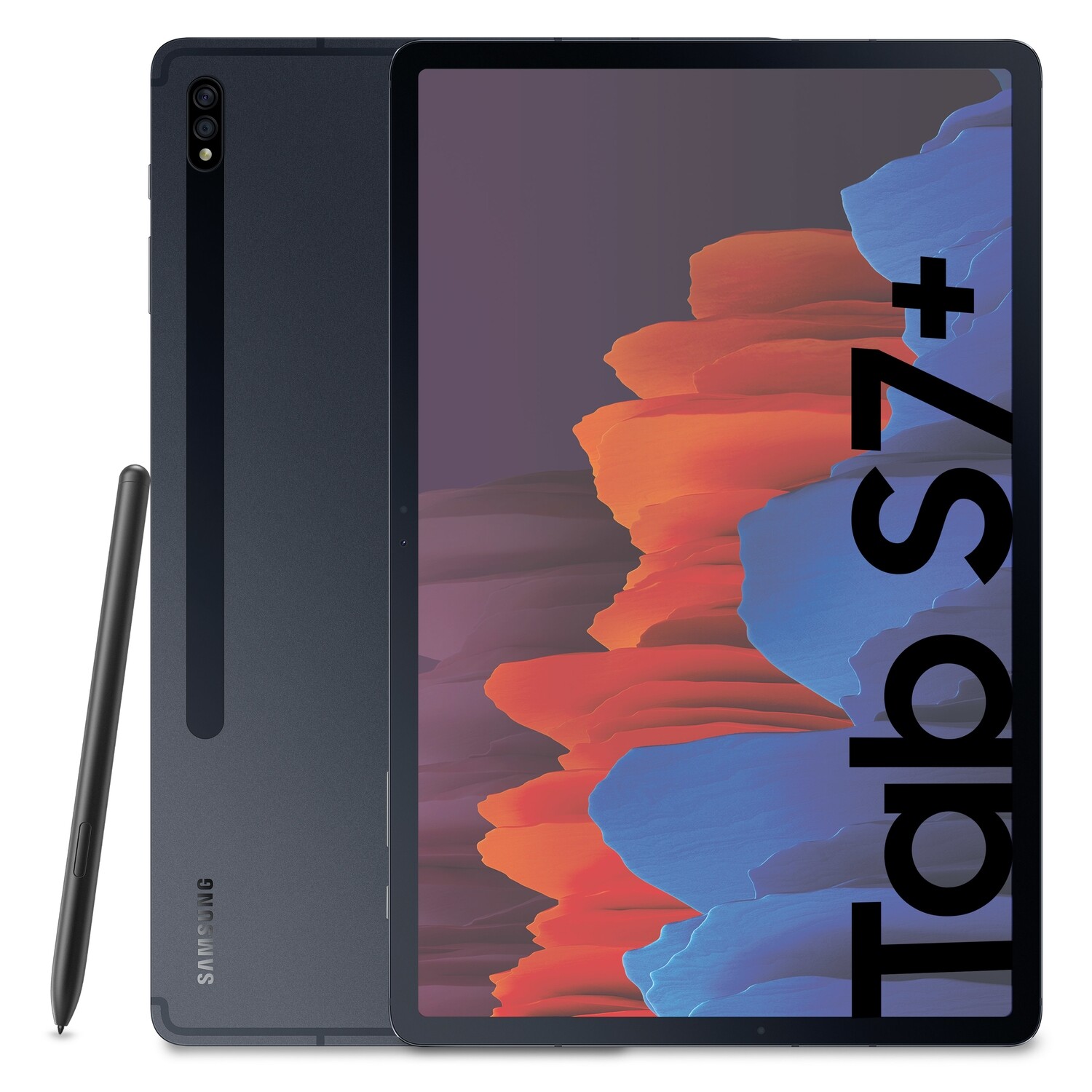 Tablet Samsung Galaxy Tab S7+ 12.4" 128GB Wi-Fi Android Nero SM-T970NZKAEUE - Mystic Black