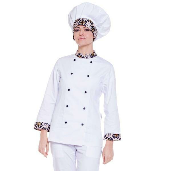E027 Giacca cuoco donna Positano