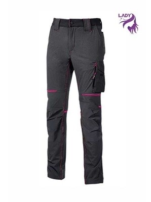 Pantaloni GREY FUCSIA U-POWER - Mod. WORLD LADY - FU189GF Pantaloni GREY FUCSIA U-POWER - Mod. WORLD LADY - FU189GF