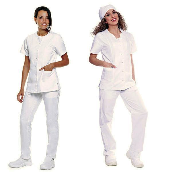 Casacca donna con bottoni a pressione