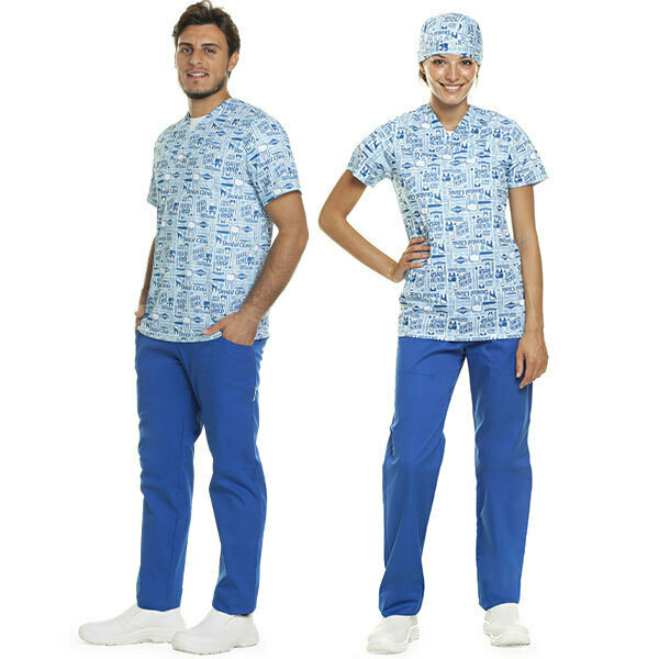 Casacca unisex dental