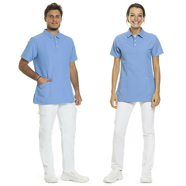 Casacca unisex celeste