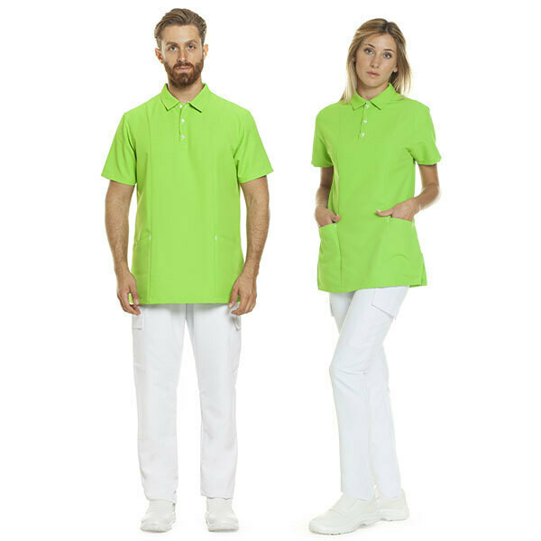 Casacca unisex verde mela