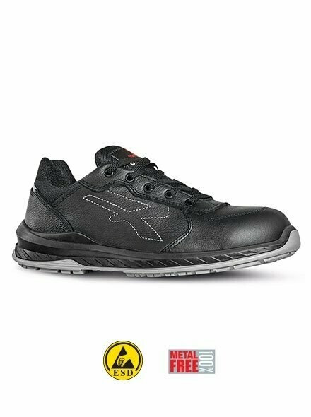 Scarpe antinfortunistiche U-POWER - Red Industry Mod. NERO - RI20154 Scarpe antinfortunistiche U-POWER - Red Industry Mod. NERO - RI20154