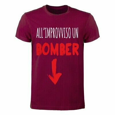 T-shirt Uomo - All'Improvviso un Bomber