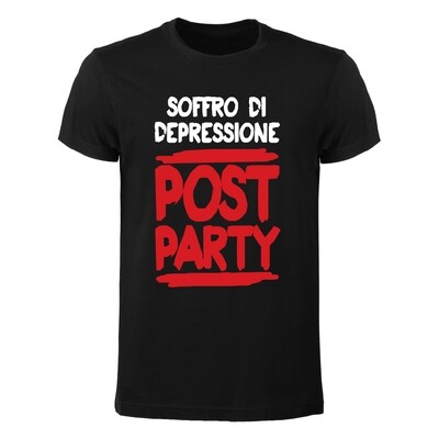 T-shirt Uomo - Soffro di depressione post party