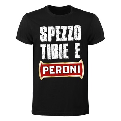 T-shirt Uomo - Spezzo tibie e Peroni