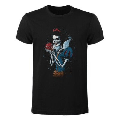 T-shirt Uomo - Biancaneve Skull