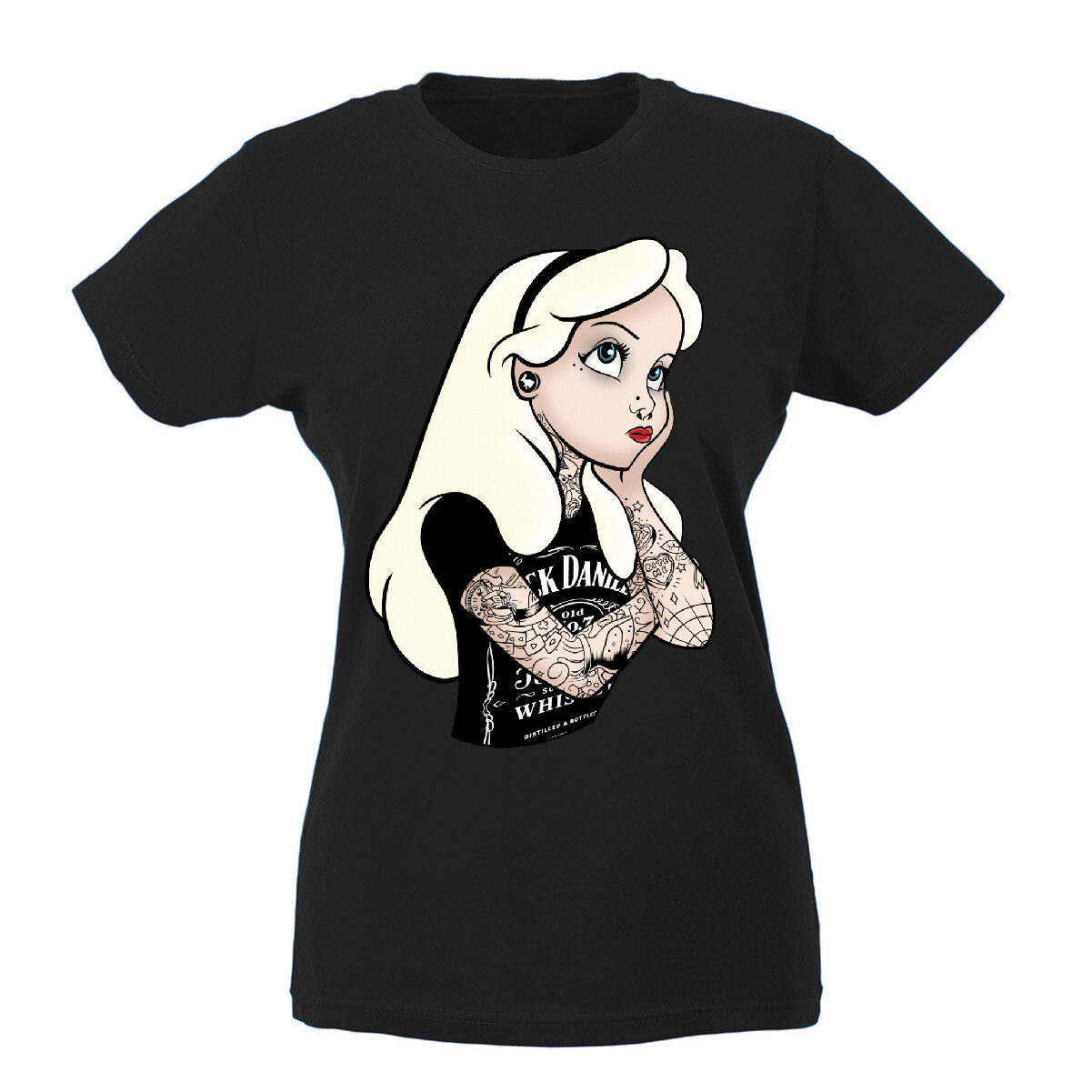 T-shirt Donna - Alice Punk