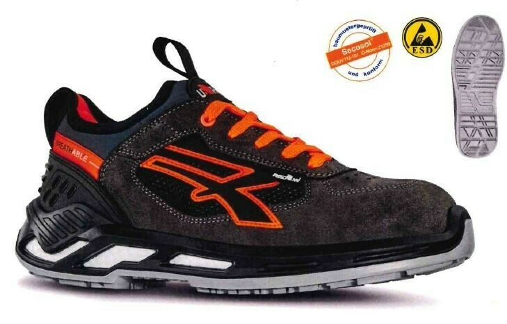 NEW!!! Scarpe Antinfortunistiche U-POWER - Mod. RYDER - S1P SRC ESD - RS20016 NEW!!! Scarpe Antinfortunistiche U-POWER - Mod. RYDER - S1P SRC ESD - RS20016