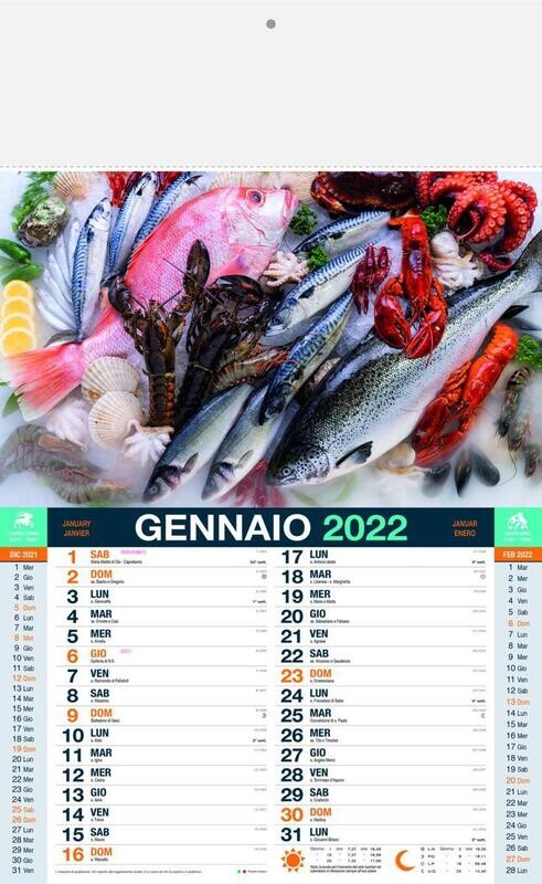 MENSILE ILLUSTRATO 12 fogli