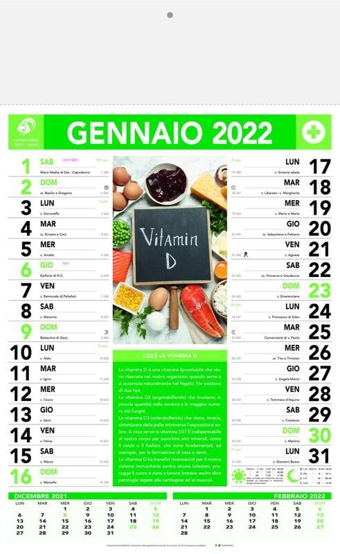 MENSILE ILLUSTRATO 12 fogli