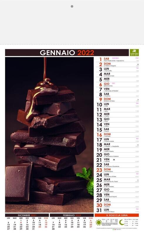 MENSILE ILLUSTRATO 12 fogli
