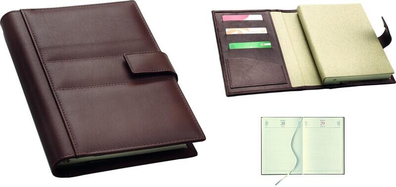 AGENDA PORTAFOGLIO IN PELLE