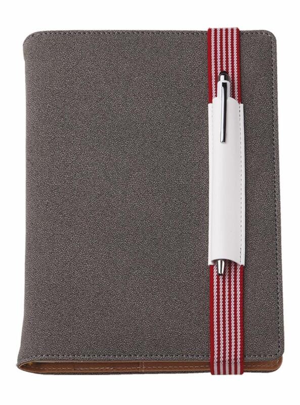 AGENDA IN MATERIALE TERMOVIRANTE CON ELASTICO 15X21