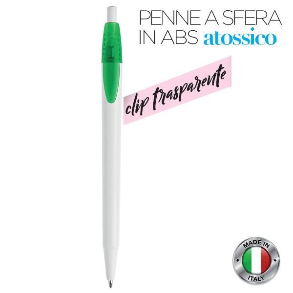 penna a sfera in abs ATOSSICO "blu refil" (Prezzo singolo  1.13€)