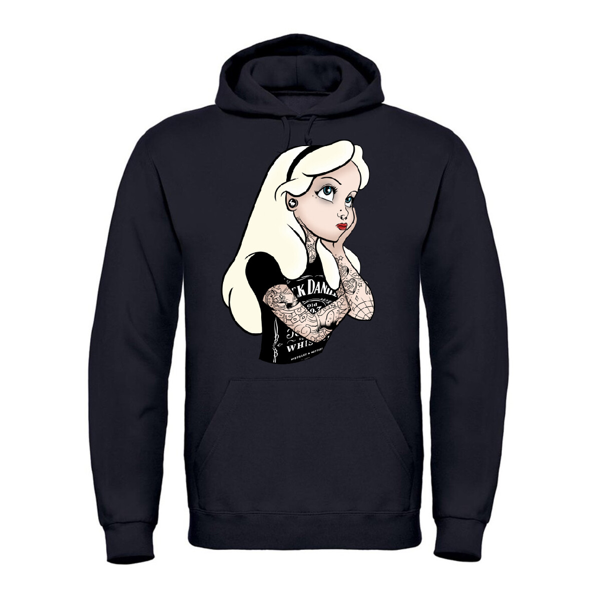 Felpa UNISEX - Alice Punk