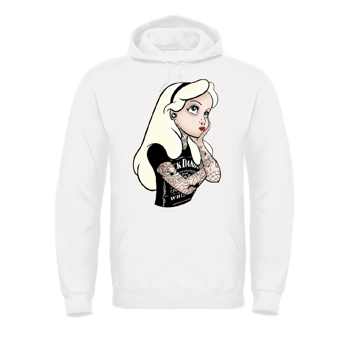 Felpa UNISEX - Alice Punk