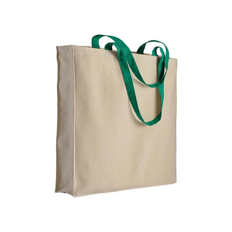 BORSA IN COTONE CONSOFFIETTO MANICI LUNGHI - COD: AQ 4036