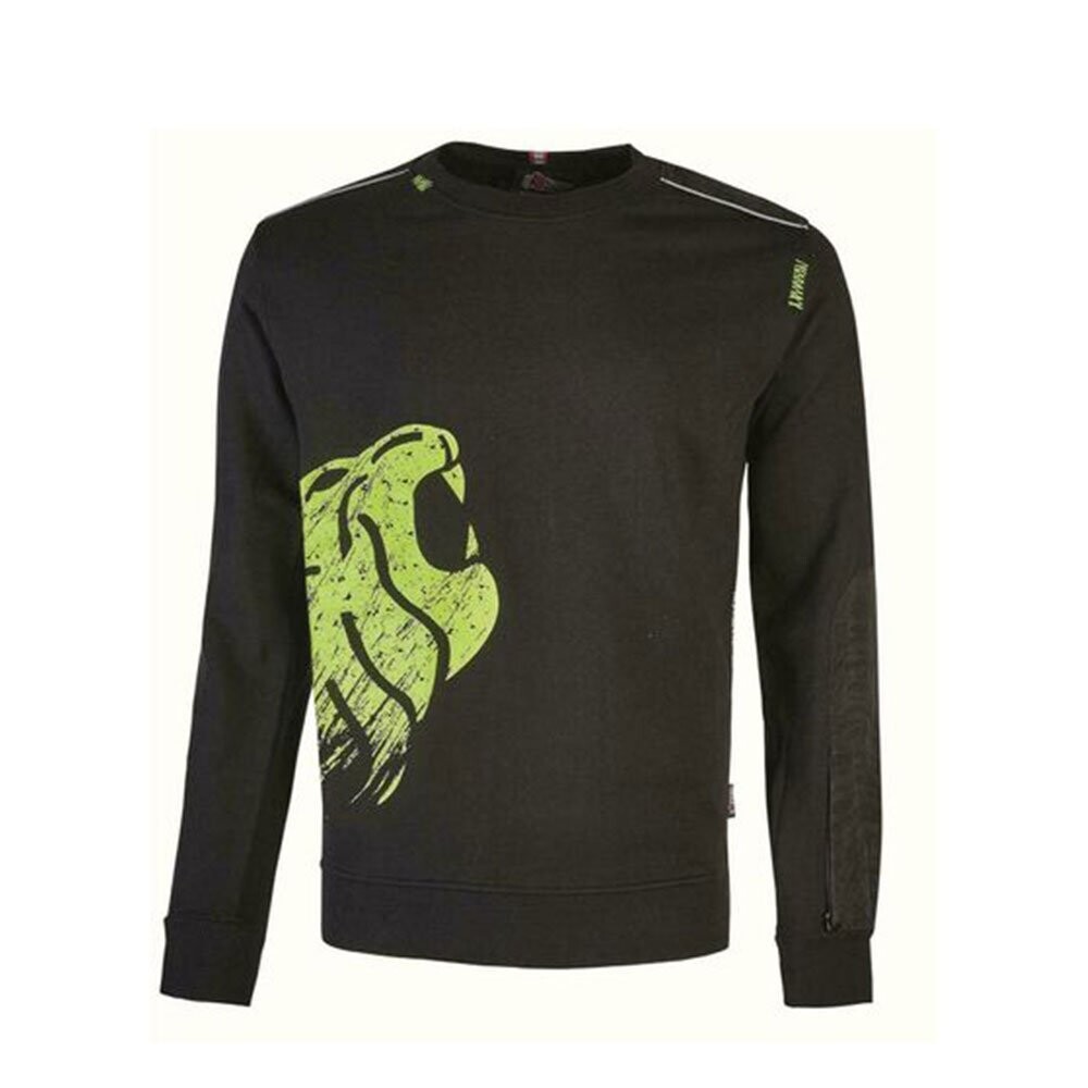 FELPA UPOWER DIKE LION LIMITED EDITION  - EY174BC U-POWER, COLORE: code EY201BC col. BLACK CARBON