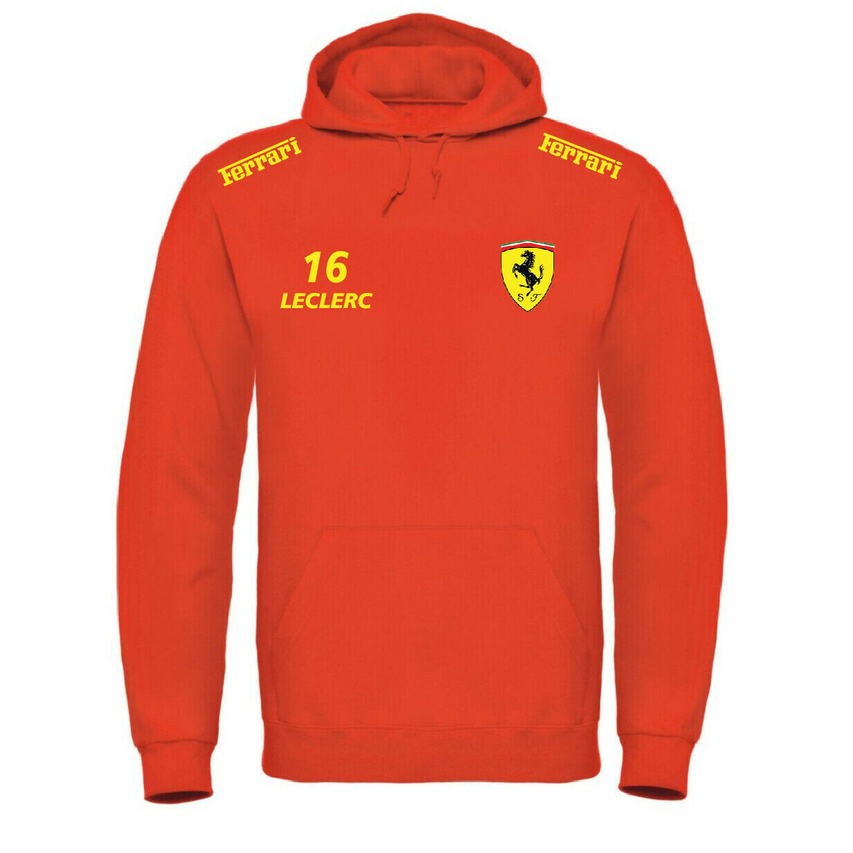 Felpa FERRARI, PILOTA: 16 LECLERC