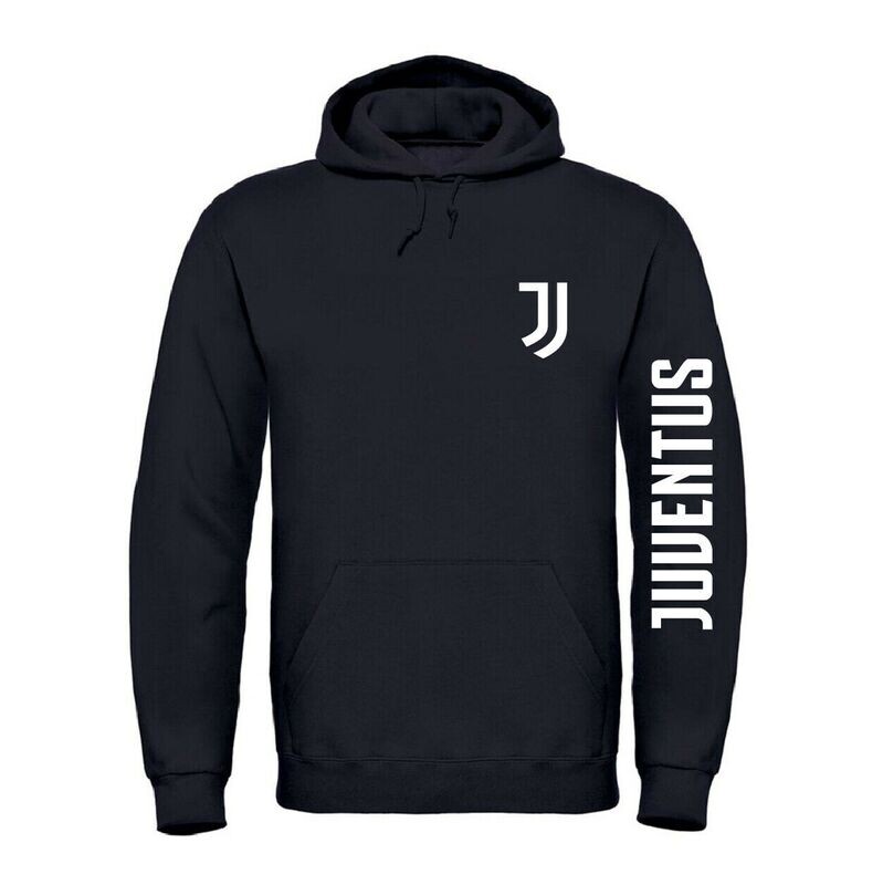 Tuta Personalizzata BiancoNeri Juventus Football Felpa + Mascherina + Pantalone Tuta Personalizzata BiancoNeri Juventus Football Felpa + Mascherina + Pantalone