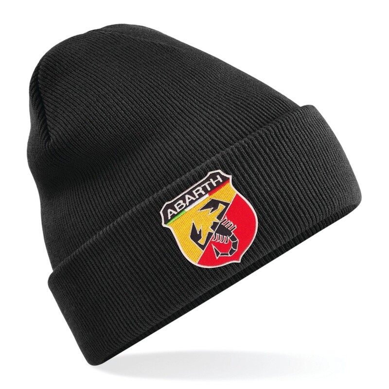 Cappello invernale RICAMATO Cappello invernale RICAMATO "Zuccotto Abarth"